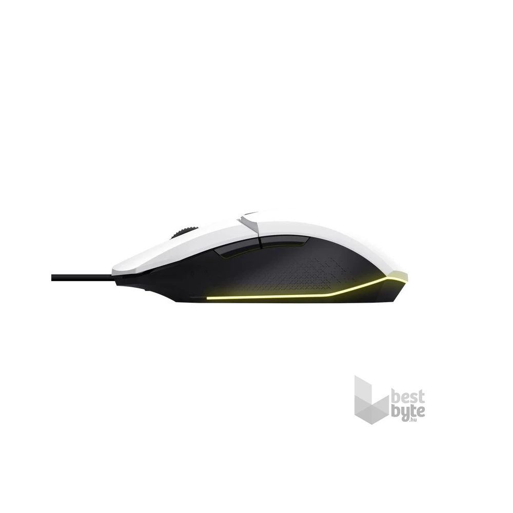 Trust GXT109W Felox vezetékes fehér gamer egér