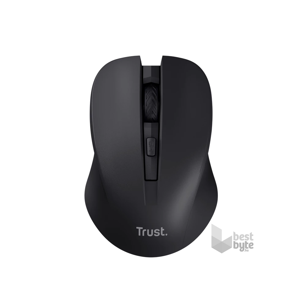 Trust Mydo Silent vezeték nélküli fekete egér