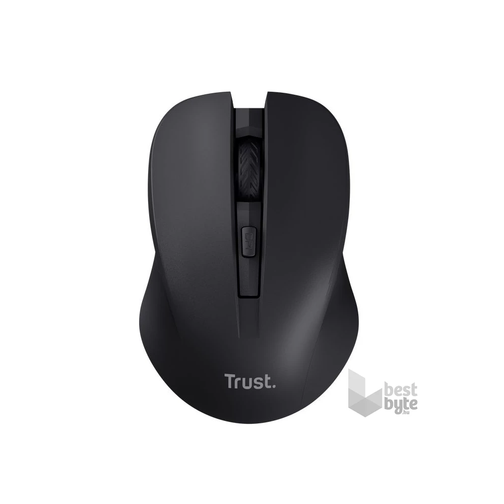 Trust Mydo Silent vezeték nélküli fekete egér