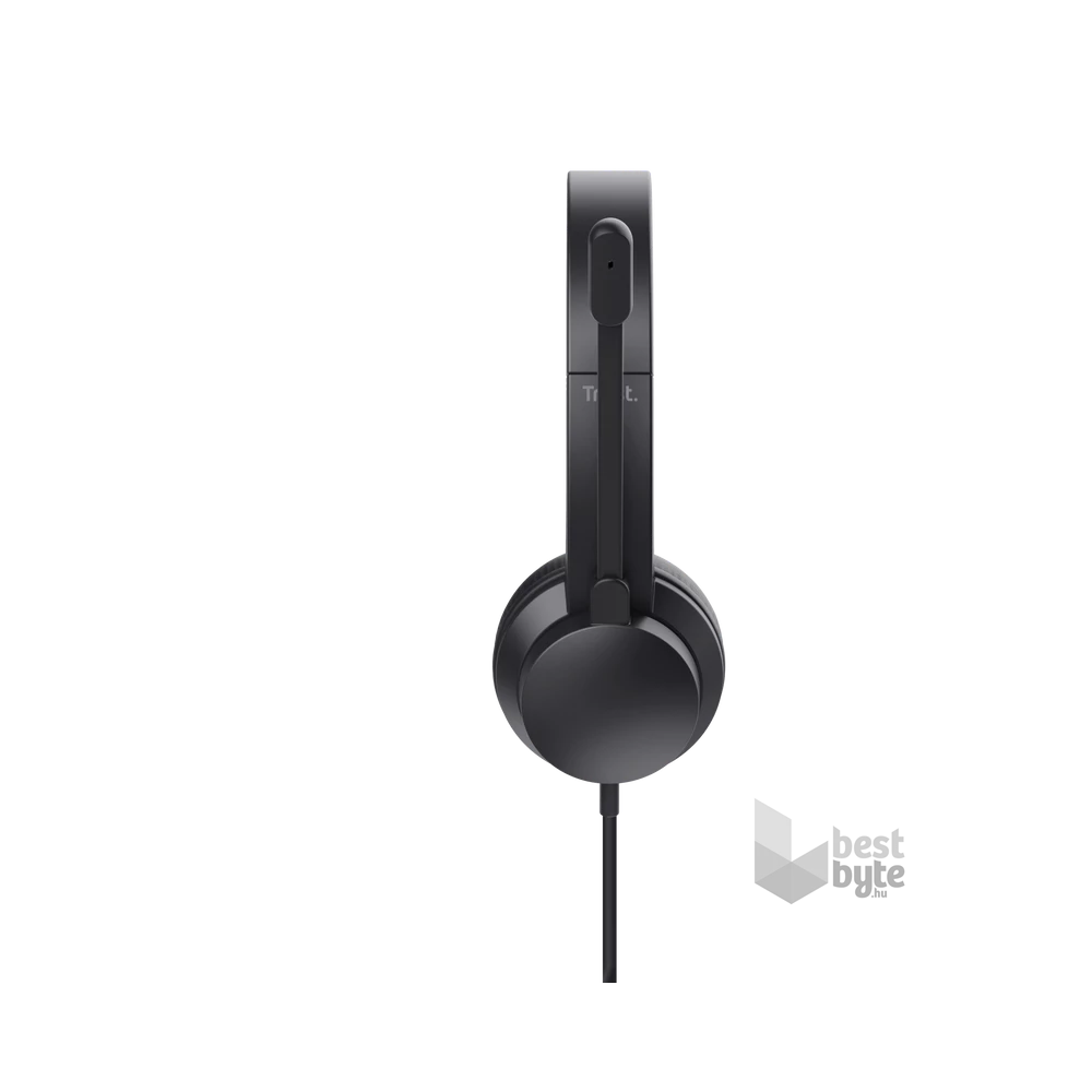 Trust Ayda PC vezetékes fekete headset