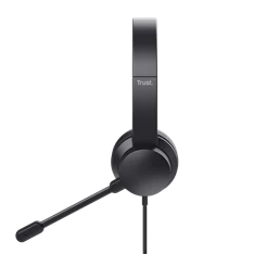Trust Ayda PC vezetékes fekete headset