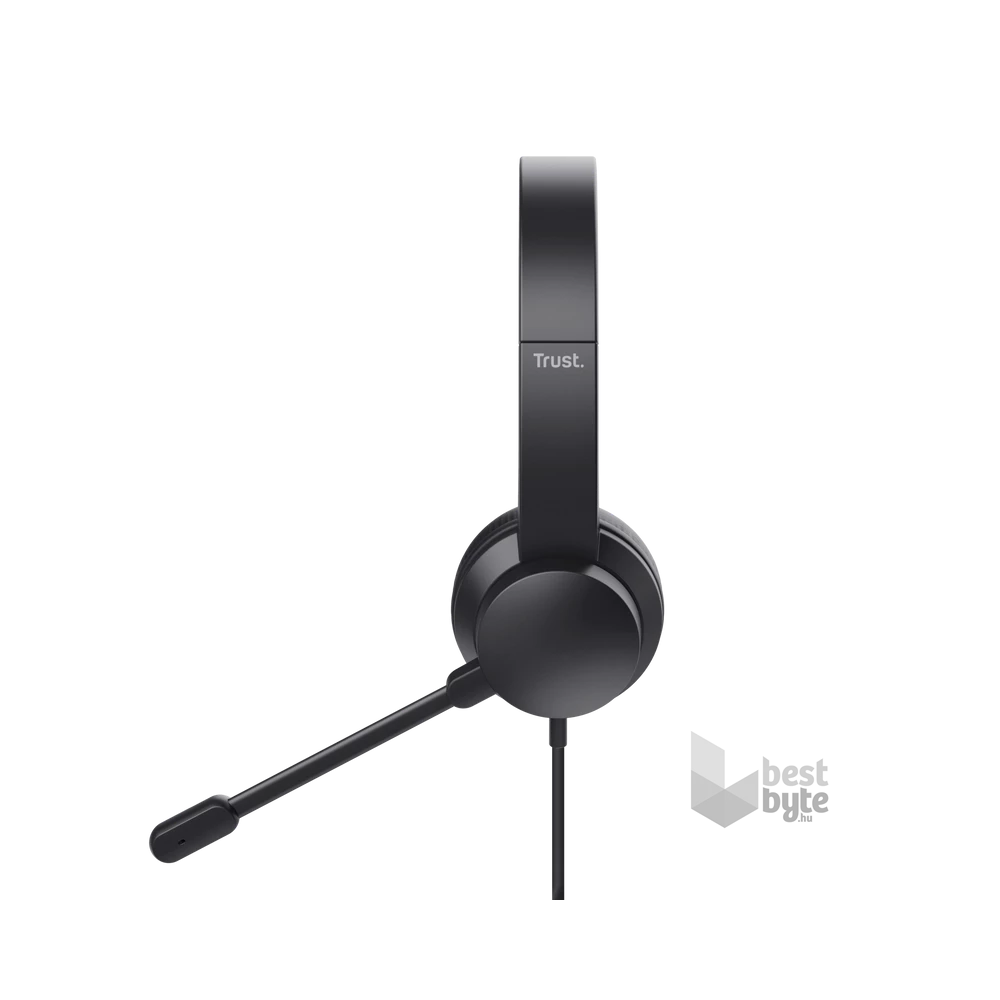 Trust Ayda PC vezetékes fekete headset