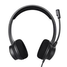 Trust Ayda USB-ENC PC vezetékes fekete headset