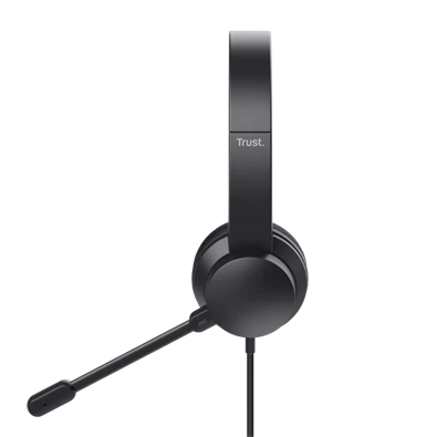 Trust Ayda USB-ENC PC vezetékes fekete headset