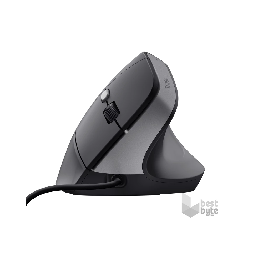 Trust Bayo II Ergonomic vezetékes fekete egér