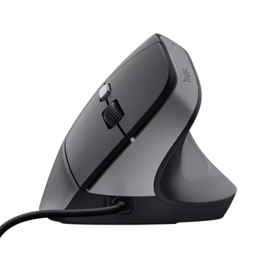 Trust Bayo II Ergonomic vezetékes fekete egér