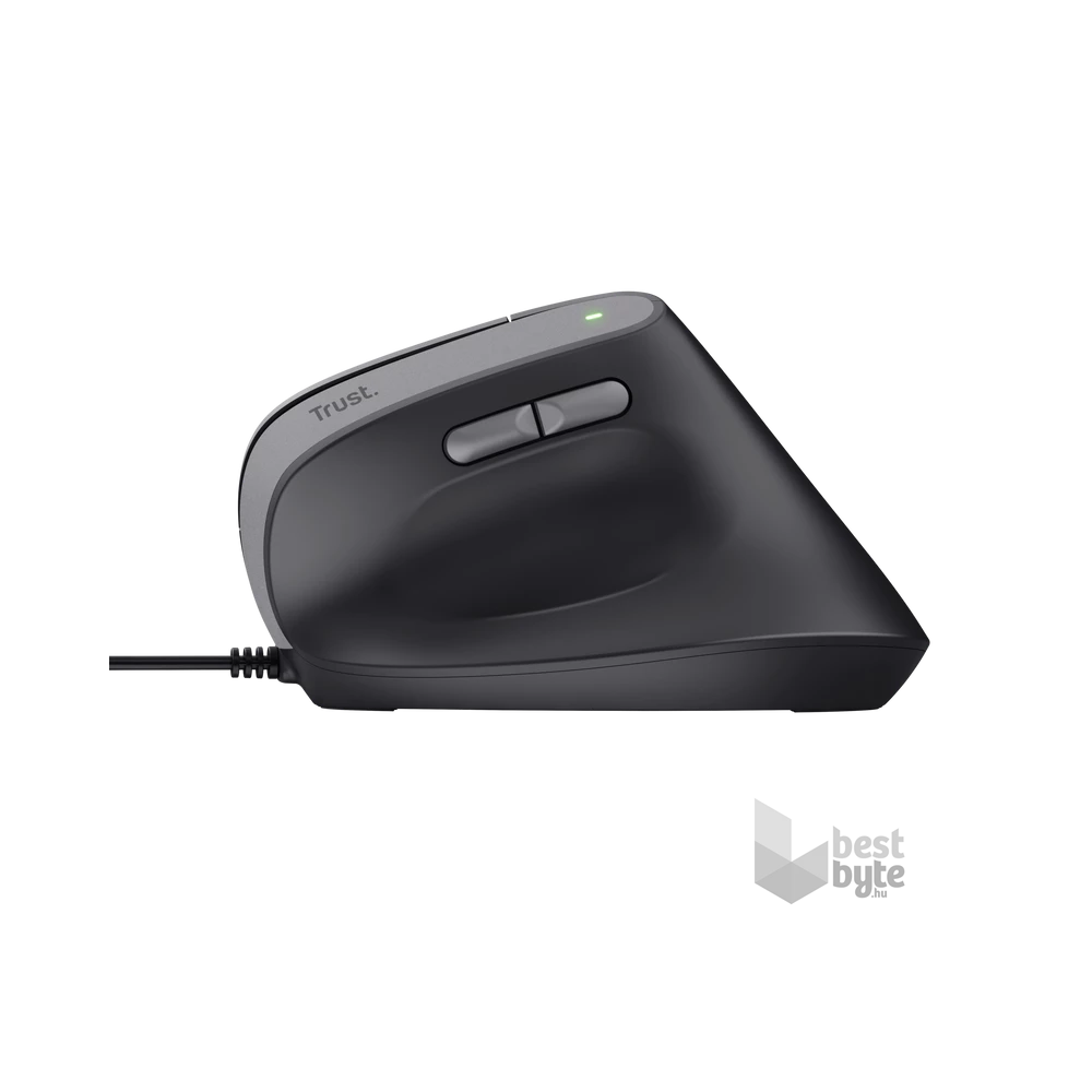 Trust Bayo II Ergonomic vezetékes fekete egér