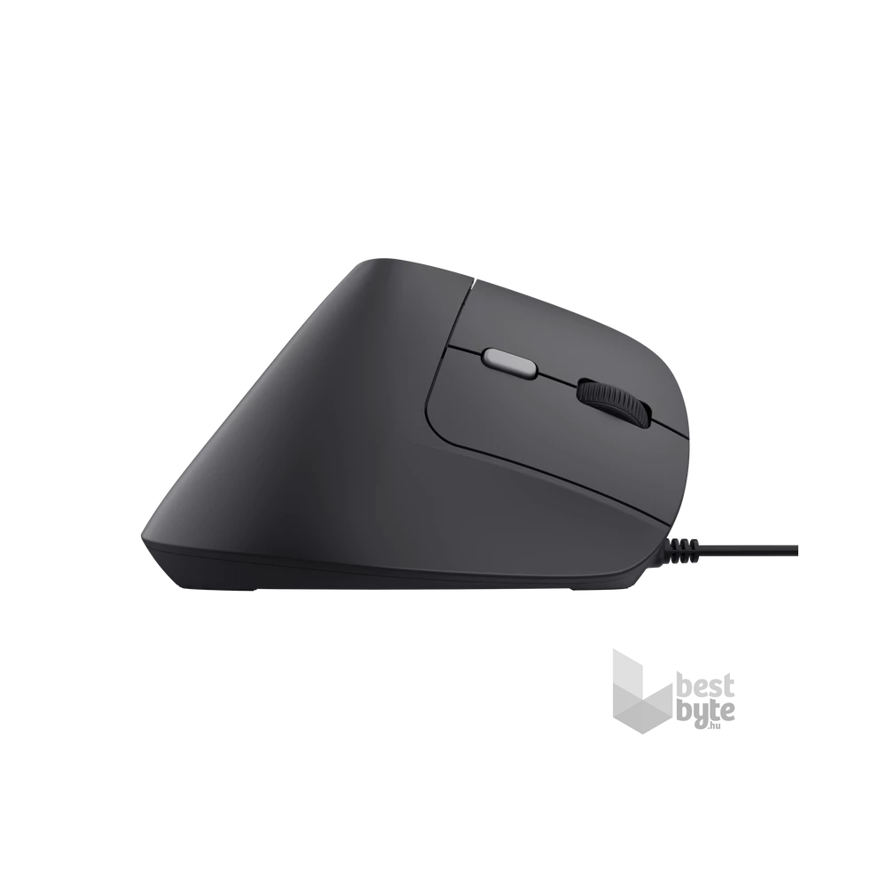 Trust Bayo II Ergonomic vezetékes fekete egér