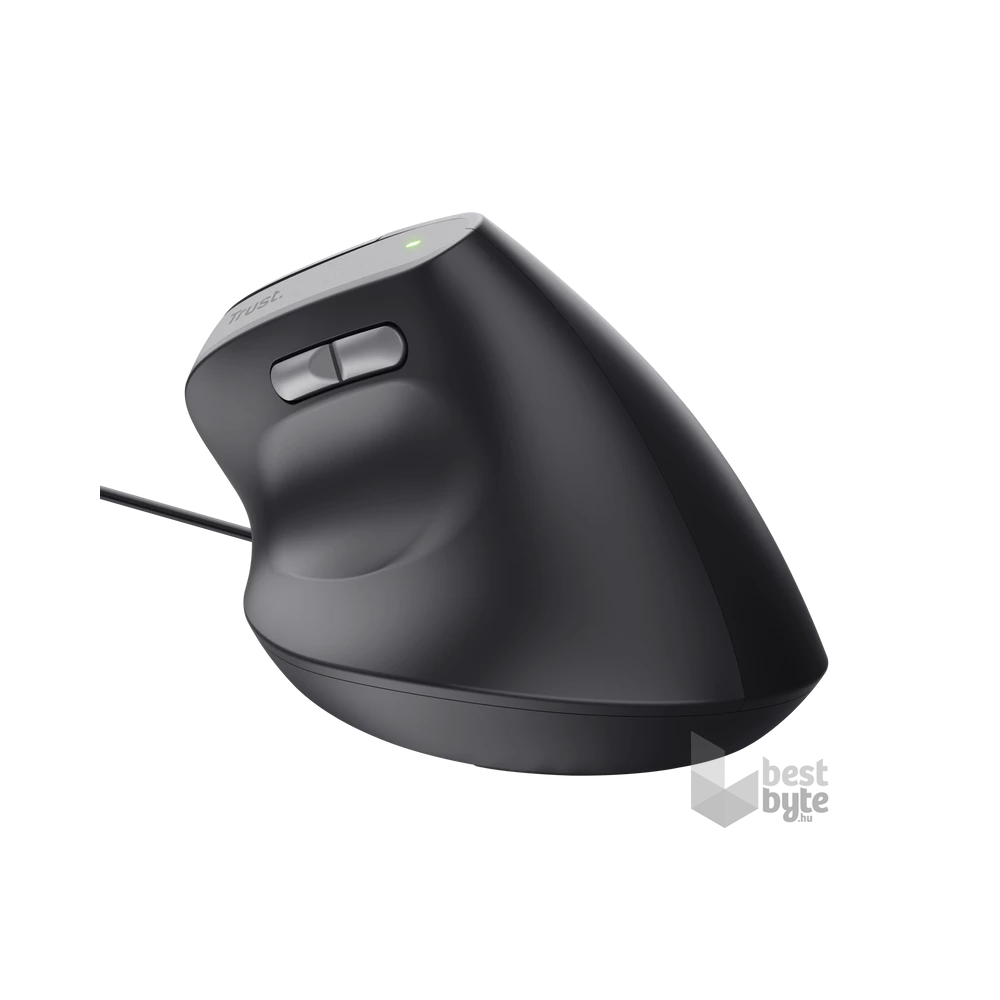Trust Bayo II Ergonomic vezetékes fekete egér