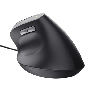Trust Bayo II Ergonomic vezetékes fekete egér