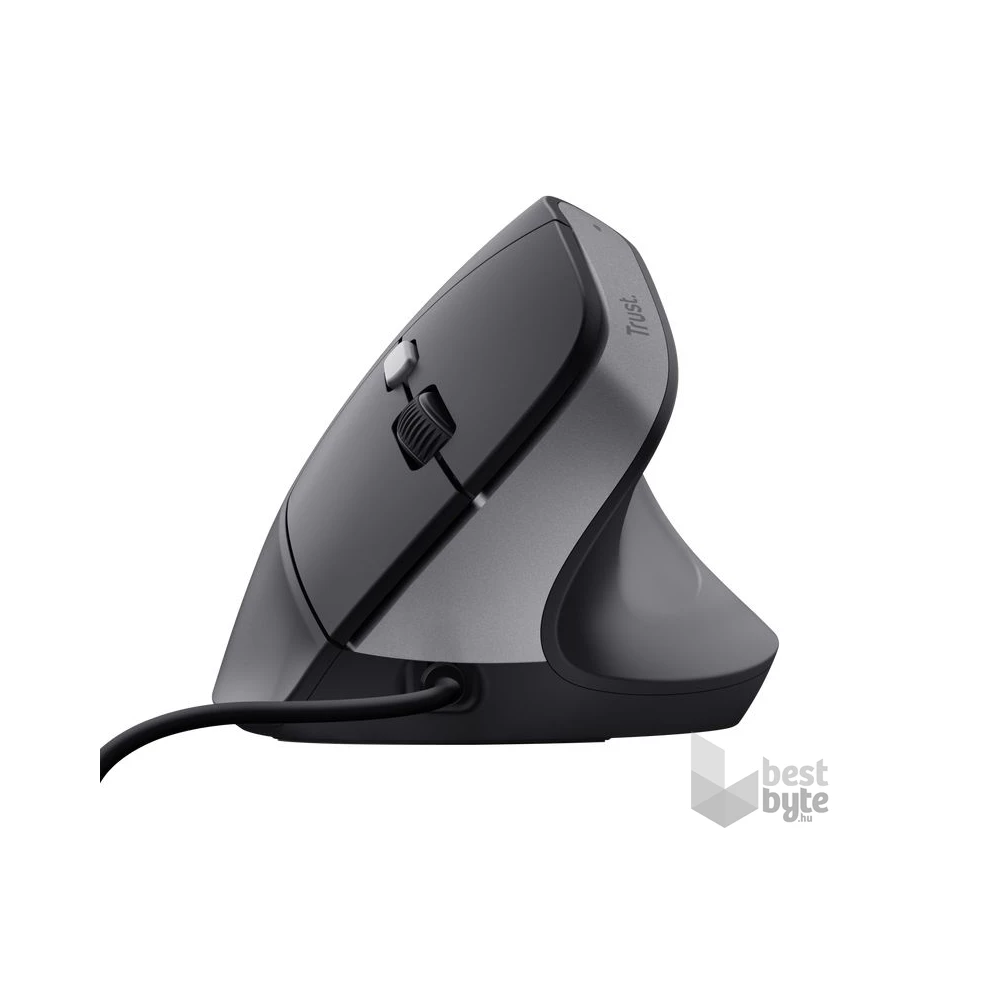 Trust Bayo II Ergonomic vezetékes fekete egér