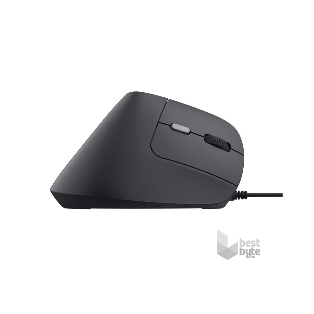 Trust Bayo II Ergonomic vezetékes fekete egér