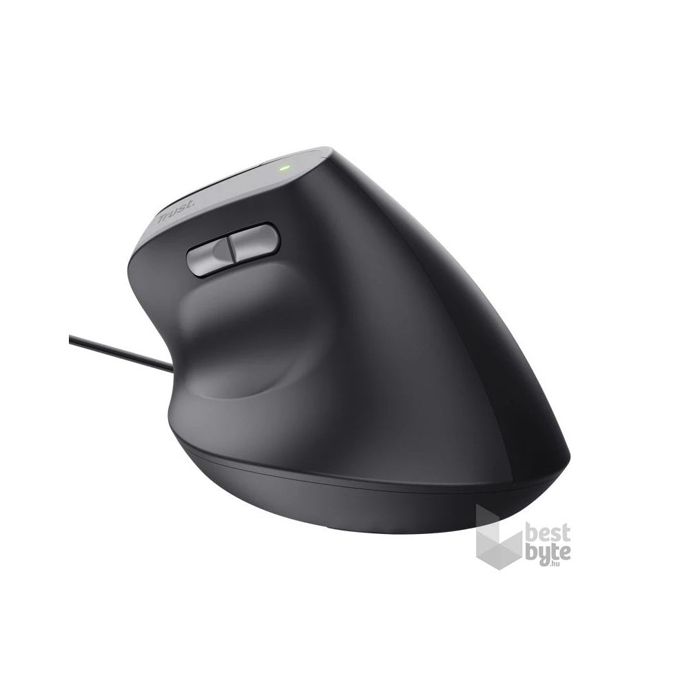 Trust Bayo II Ergonomic vezetékes fekete egér
