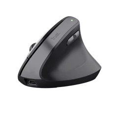 Trust Bayo II Ergonomic vezeték nélküli fekete egér