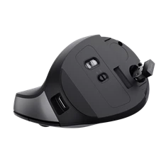Trust Bayo II Ergonomic vezeték nélküli fekete egér