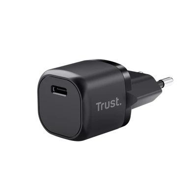 Trust Maxo 20W USB-C fekete töltő adapter