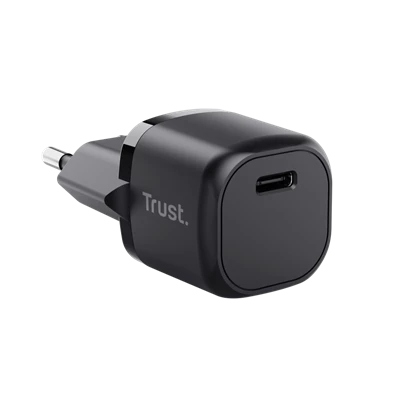 Trust Maxo 20W USB-C fekete töltő adapter