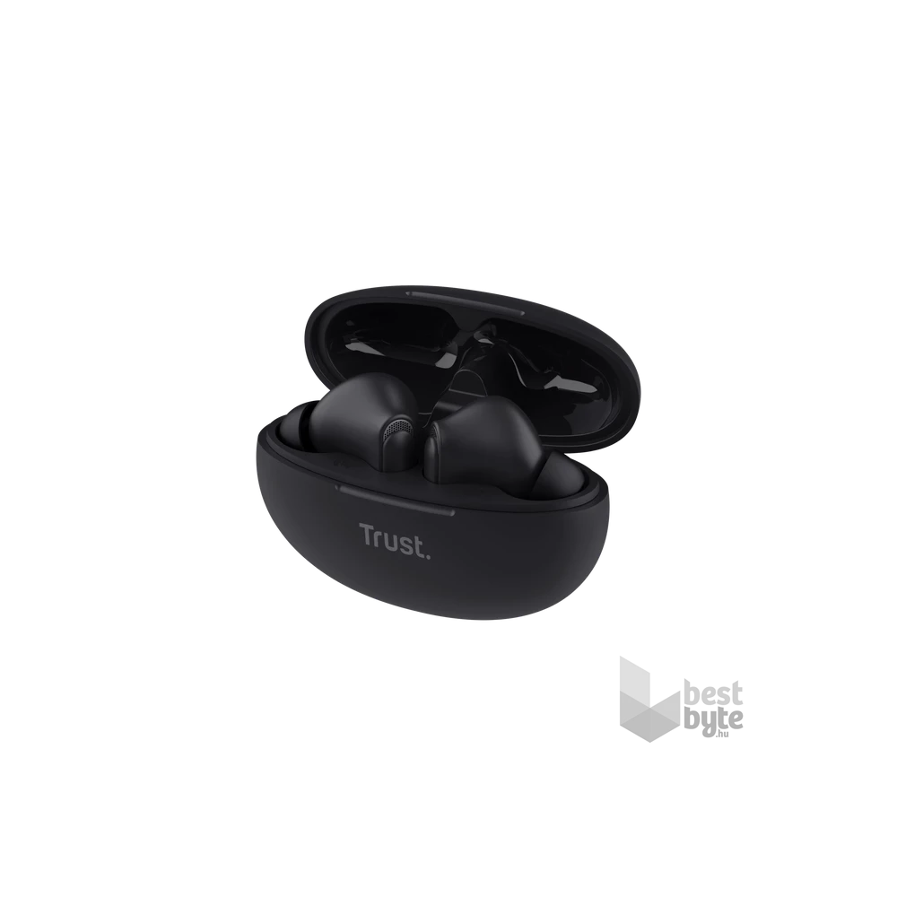 Trust Yavi ENC True Wireless Bluetooth fekete fülhallgató