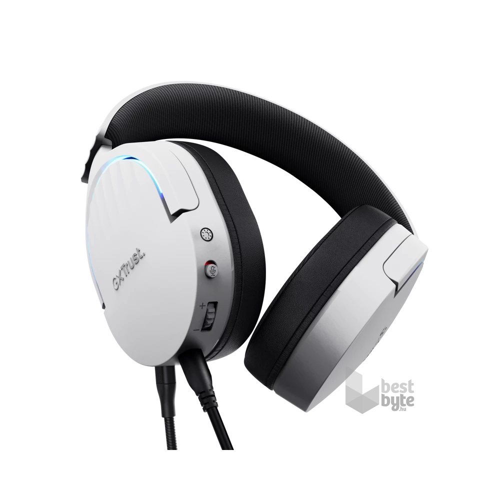 TRUST 25302 GXT 490W Fayzo 7.1 USB vezetékes fehér gamer headset