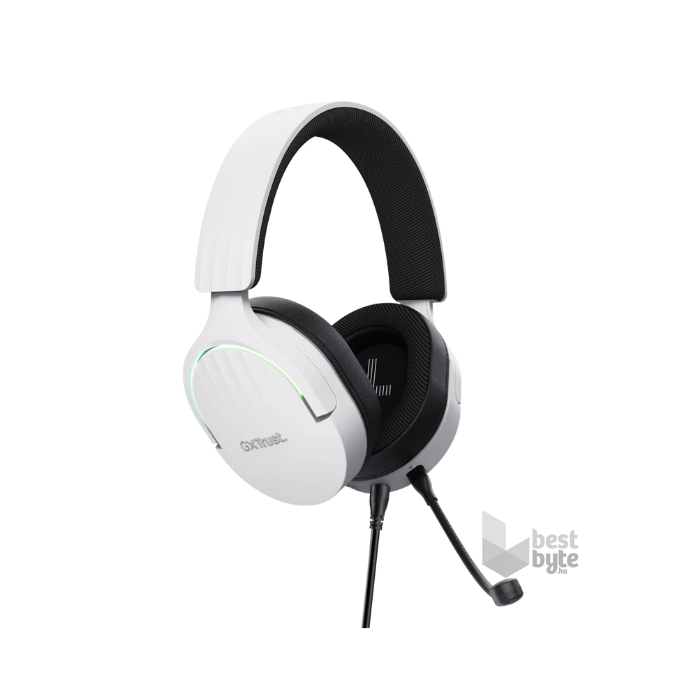 TRUST 25302 GXT 490W Fayzo 7.1 USB vezetékes fehér gamer headset
