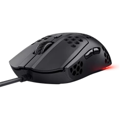 Trust GXT 928 Helox vezetékes könnyű fekete gamer egér