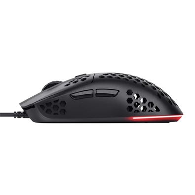 Trust GXT 928 Helox vezetékes könnyű fekete gamer egér