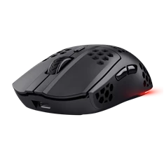 TRUST 25307 GXT 929 Helox vezeték nélküli fekete gamer egér