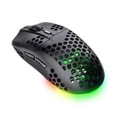 TRUST 25307 GXT 929 Helox vezeték nélküli fekete gamer egér