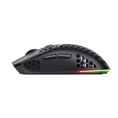 TRUST 25307 GXT 929 Helox vezeték nélküli fekete gamer egér