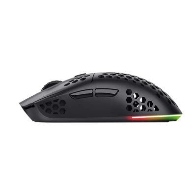 TRUST 25307 GXT 929 Helox vezeték nélküli fekete gamer egér