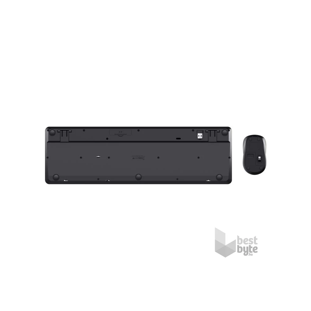 Trust Ody II HUN fekete vezeték nélküli billentyűzet + egér