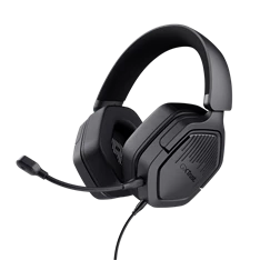 Trust GXT 492 Carus vezetékes multiplatform fekete gamer headset
