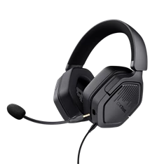 Trust GXT 492 Carus vezetékes multiplatform fekete gamer headset
