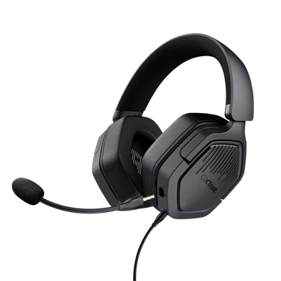 Trust GXT 492 Carus vezetékes multiplatform fekete gamer headset