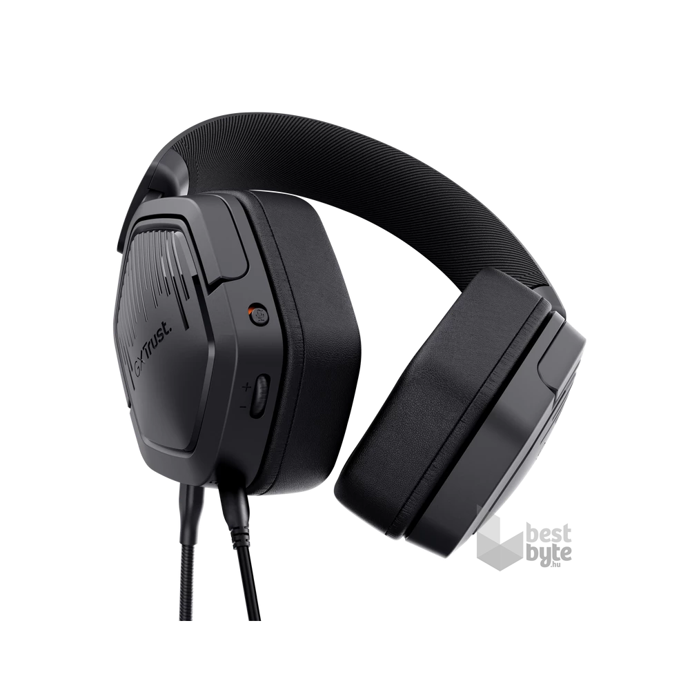 Trust GXT 492 Carus vezetékes multiplatform fekete gamer headset