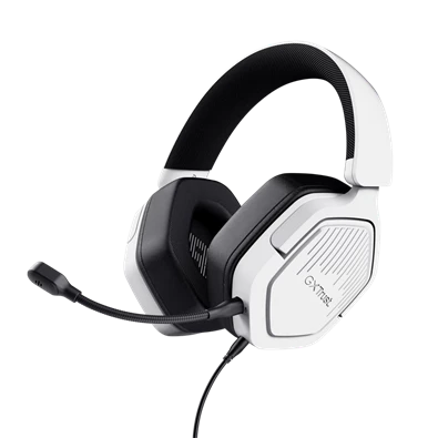 Trust GXT 492 Carus vezetékes multiplatform fehér gamer headset