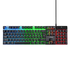 Trust GXT 835 Azor HUN vezetékes fekete gamer billentyűzet