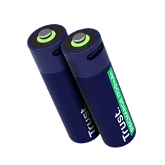 Trust újratölthető AA elem USB-C csatlakozással 2db