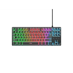 TRUST 26063 GXT 833 Thado TKL háttérvilágítású magyar fekete gamer billentyűzet