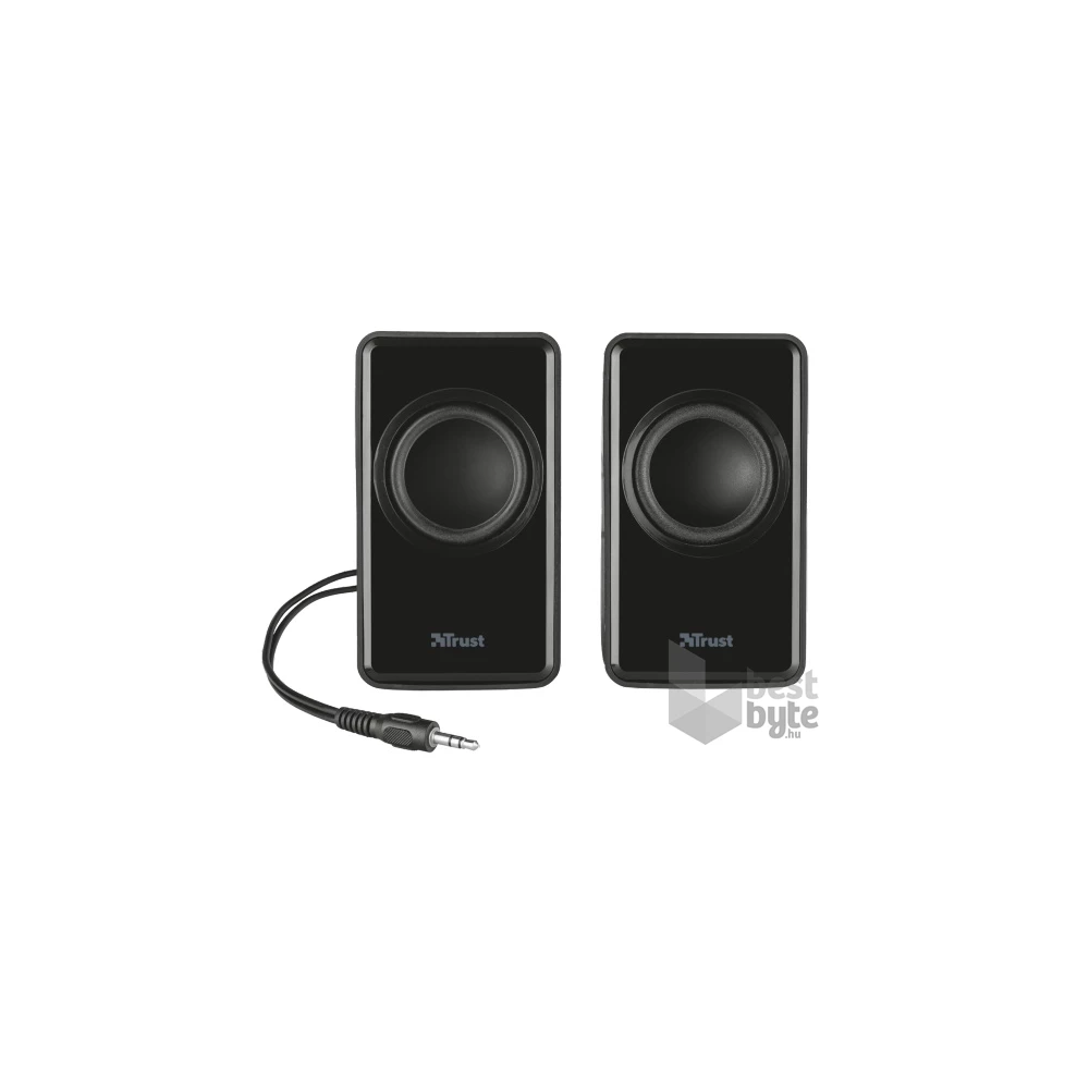 Trust Avora 2.1 Subwoofer Speaker Set jack 18W fekete hangszóró