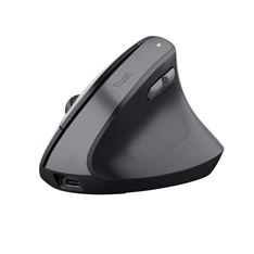 Trust Bayo II Ergonomic vezeték nélküli fekete egér (Újszerű)