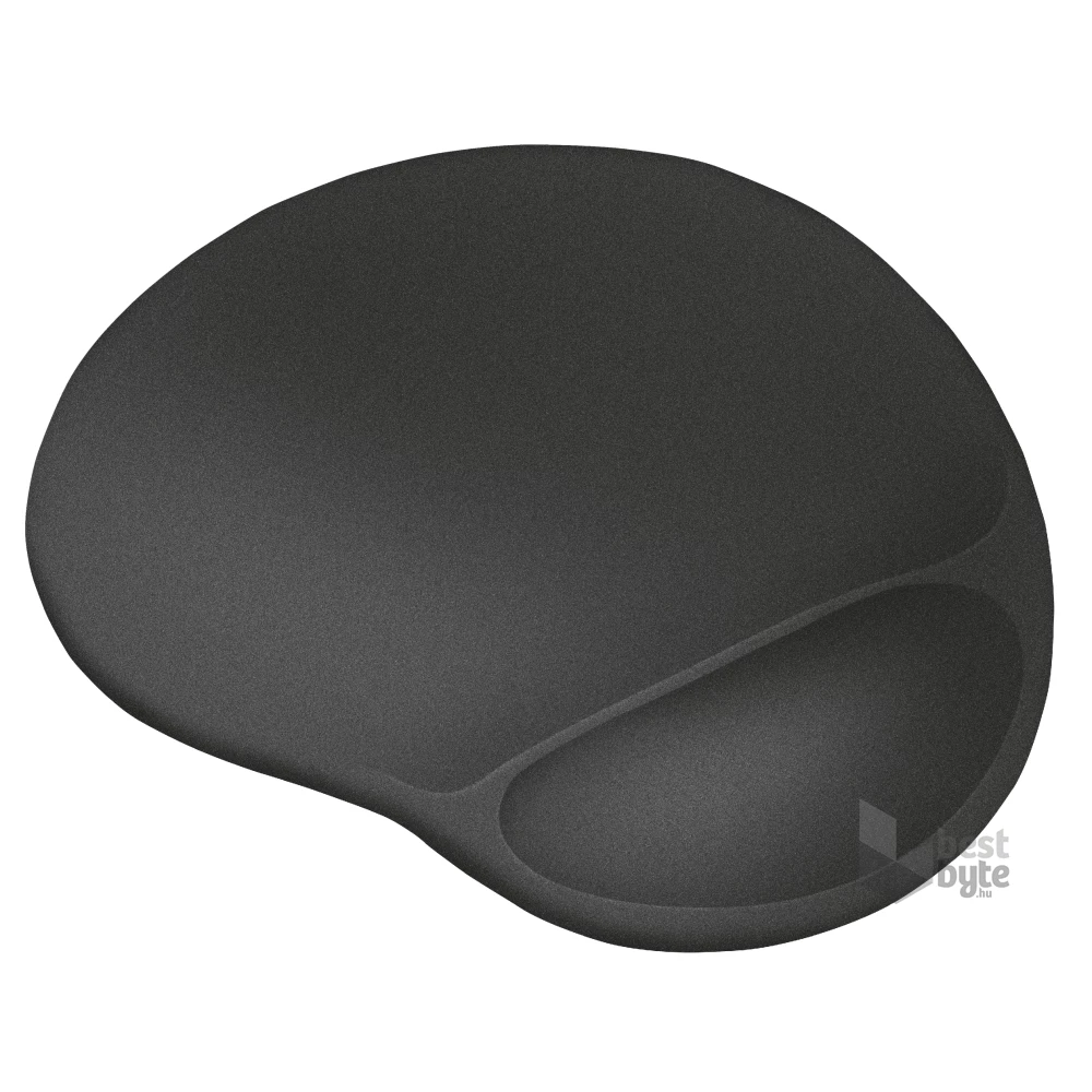 Trust Bigfoot XL zselés csuklótámaszos fekete egérpad