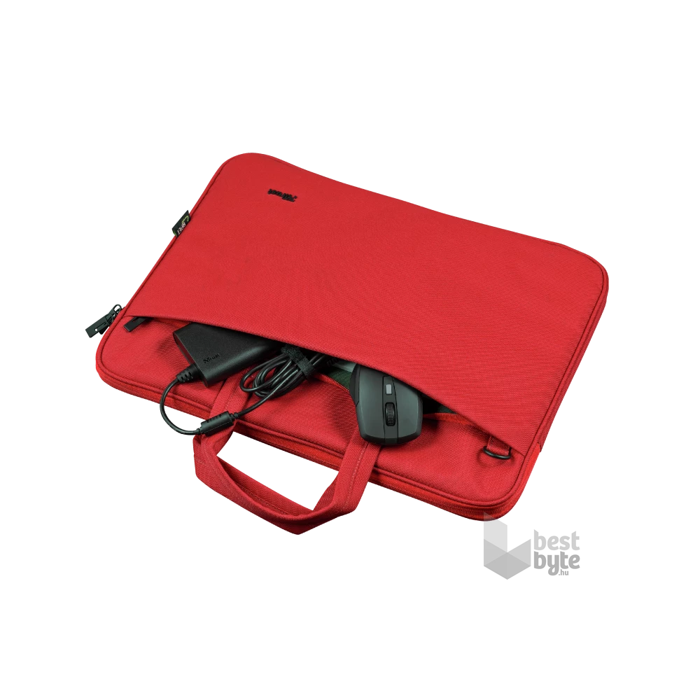 Trust Bologna 16" ECO topload piros notebook táska