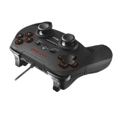 Trust 20712 GXT 540 Yula PC/PS3 fekete gamer kontroller