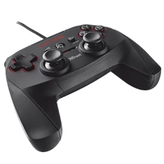 Trust 20712 GXT 540 Yula PC/PS3 fekete gamer kontroller