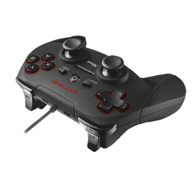 Trust 20712 GXT 540 Yula PC/PS3 fekete gamer kontroller