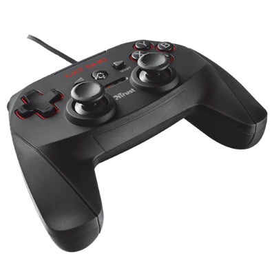 Trust 20712 GXT 540 Yula PC/PS3 fekete gamer kontroller