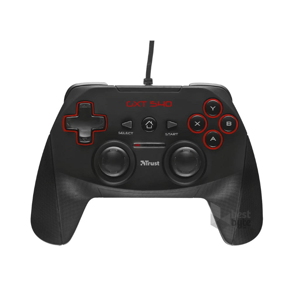 Trust 20712 GXT 540 Yula PC/PS3 fekete gamer kontroller