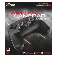 Trust 20491 GXT 545 Yula wless PC/PS3 vezeték nélküli fekete kontroller