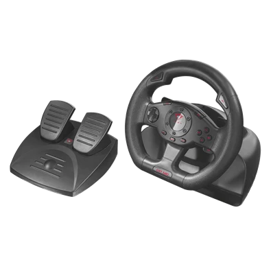 Trust GXT 580 Sano Vibration Feedback Racing Wheel kormány + pedál